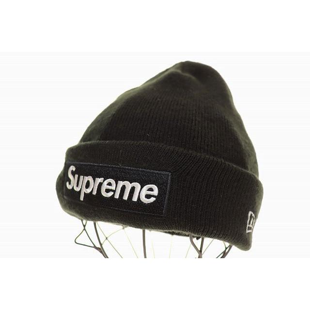 Supreme（シュプリーム） × NEW ERA 23AW BOX LOGO BEANIE BLACK