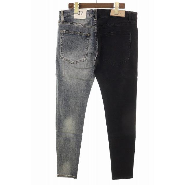 ミニマル mnml M307 STRETCH DENIM 31 バイカラー ストレッチ デニム 