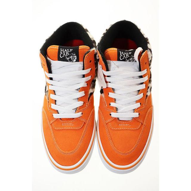 【中古】バンズ VANS × SUPREME SKATE HALF CAB 92 LEOPARD ORANGE シュプリーム スケート ハーフ キャブ レオパード VANS（ヴァンズ） バンズ × SUPREME SKATE HALF CAB 92 LEOPARD ORANGE
