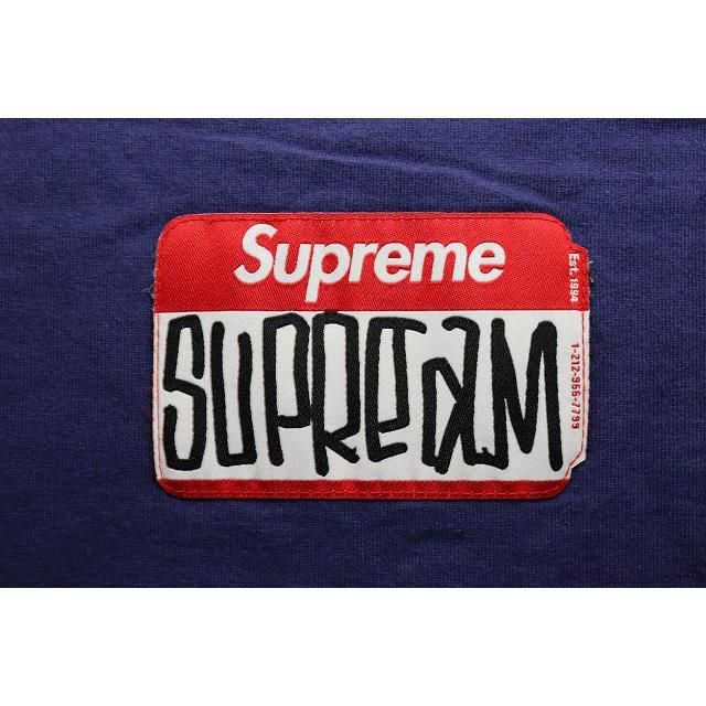 Supreme（シュプリーム） SUPREME GONZ NAMETAG S/S TOP NAVY XL