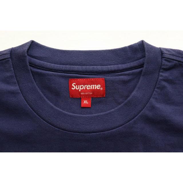 Supreme（シュプリーム） SUPREME GONZ NAMETAG S/S TOP NAVY XL