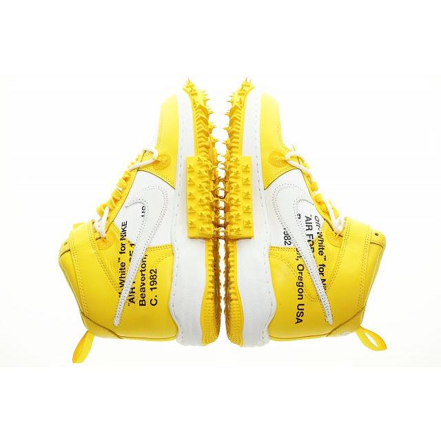 NIKE（ナイキ） × OFF WHITE AIR FORCE 1 MID SP LTHR VARSITY MAIZE