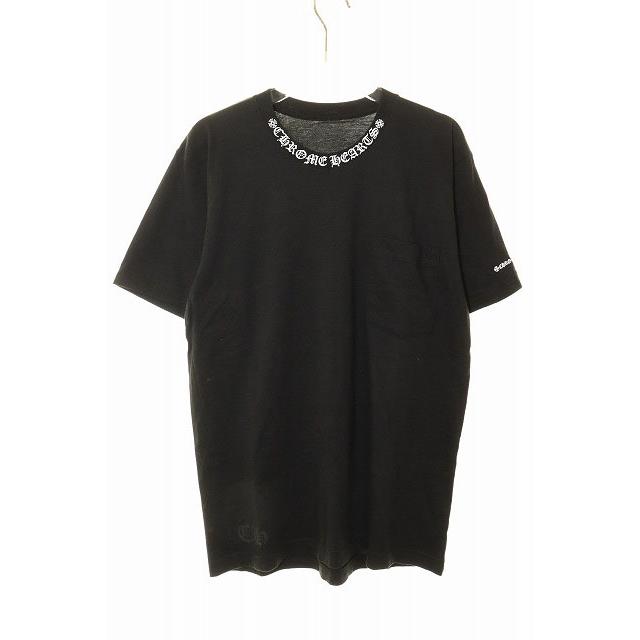 CHROME HEARTS（クロムハーツ） ネックロゴ ポケット Tシャツ Mサイズ