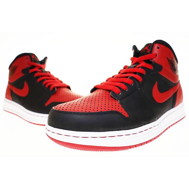 シューズ(男性用) NIKE AIR JORDAN 1 ALPHA BRED NIKE ナイキ 観賞用 AIR JORDAN ALPHA 1 BRED 2010 28cm 392813