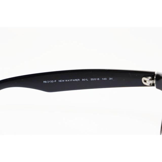レイバン RAY BAN NEW WAYFARER BLACK 55□18 RB2132-F ニュー ウェイ