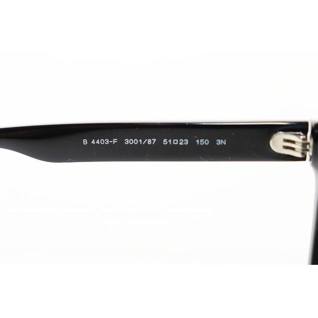 【中古】バーバリー BURBERRY スクエア サングラス 51□23 B4403-F アイウェア ブラック ▲■251025 メンズ BURBERRY（バーバリー） スクエア サングラス 51□23 B4403-F アイ