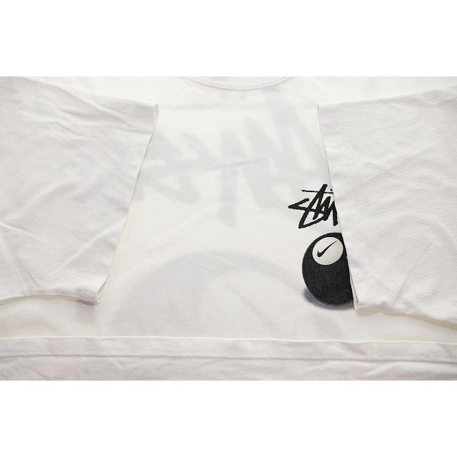 NIKE（ナイキ） × STUSSY M NRG FL SS 8BALL TEE WHITE L DO9322-100