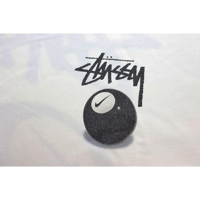 NIKE ナイキ × STUSSY M NRG FL SS 8BALL TEE WHITE L DO9322