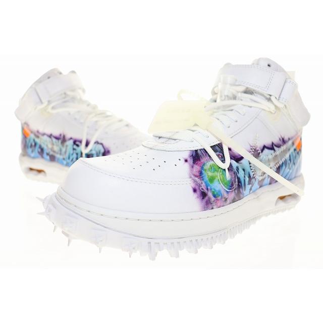 NIKE（ナイキ） × OFF WHITE AIR FORCE 1 MID SP LTHR GRAFITTI 28cm