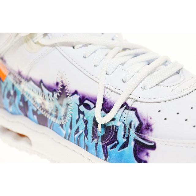 NIKE（ナイキ） × OFF WHITE AIR FORCE 1 MID SP LTHR GRAFITTI 28cm