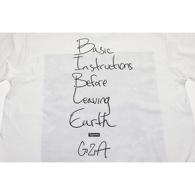 Supreme（シュプリーム） × GZA 18AW LIQUID SWORDS TEE WHITE M ジザ