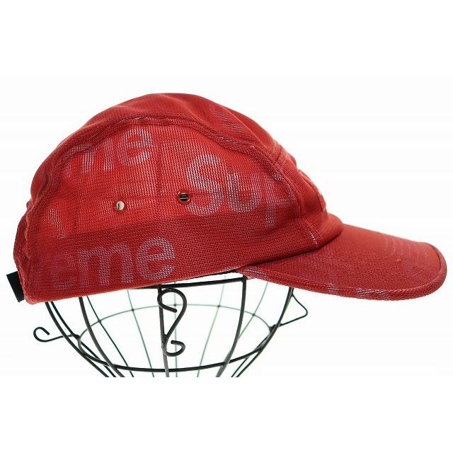 Supreme（シュプリーム） SUPREME 19SS LENTICULAR LOGO CAMP CAP RED