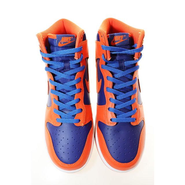 NIKE ナイキ DUNK HI RETRO ORANGE DEEP ROYAL BLUE 27.5cm