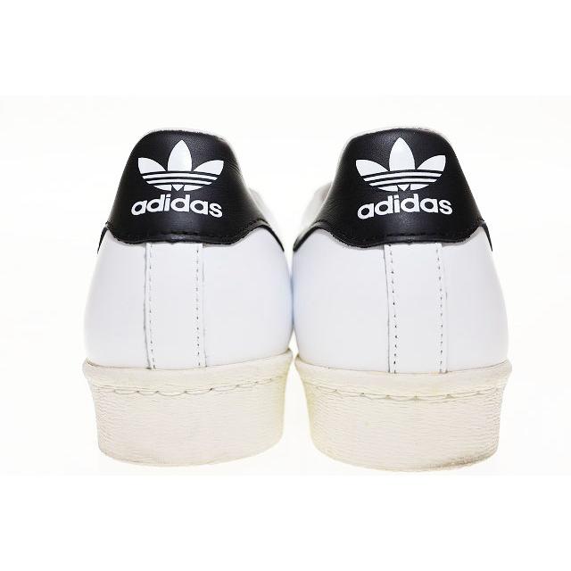 adidas（アディダス） adidas SUPER STAR 80s WHITE BLACK 27cm G61070 
