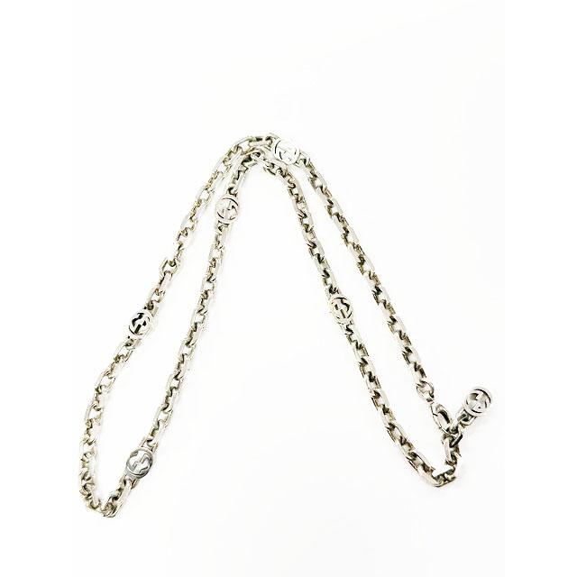 GUCCI（グッチ） インターロッキングG ネックレス Ag925 シルバー