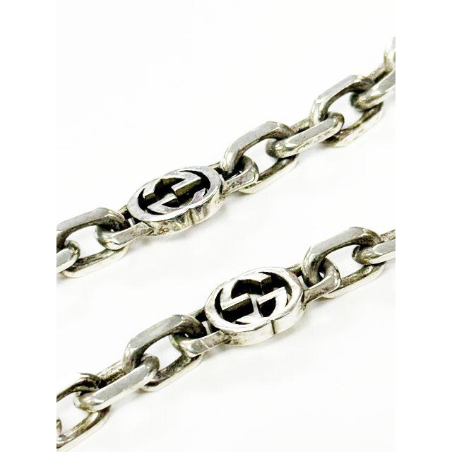 GUCCI グッチ インターロッキングG ネックレス Ag925 シルバー