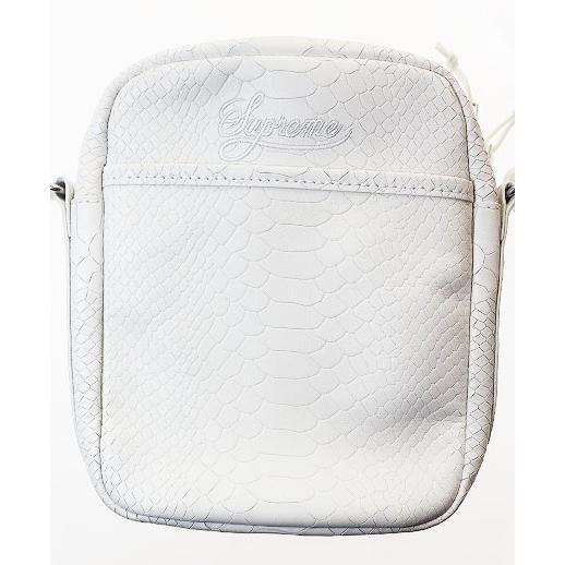 Supreme（シュプリーム） × NIKE 25SS LEATHER SHOULDER BAG WHITE
