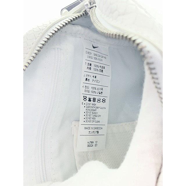 Supreme（シュプリーム） × NIKE 25SS LEATHER SHOULDER BAG WHITE