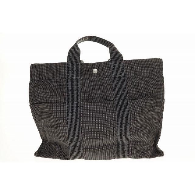 HERMES（エルメス） エールラインMM トートバッグ キャンバス グレー