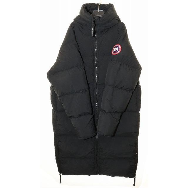 週末セール❗️美品マンシングウェア ダウンジャケット ２WAY Mハンガリーグース カナダグース CANADA GOOSE LAWRENCE LONG PUFFER 2800M BLACK 2XL