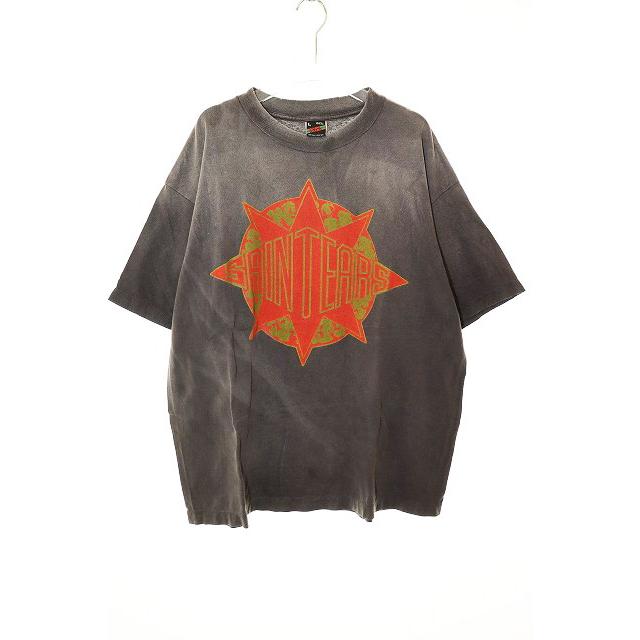 SAINT MICHAEL DENIM TEARS DT SS TEE 新品近い SAINT MICHAEL DENIM TEARS DT SS TEE 新品近い