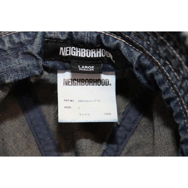 ネイバーフッド NEIGHBORHOOD 22AW DENIM BALL HAT L 222YGNH-HT10