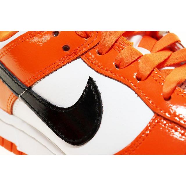 NIKE（ナイキ） NIKE WMNS DUNK LOW ESSENTIAL PATENT ORANGE 22.5cm 