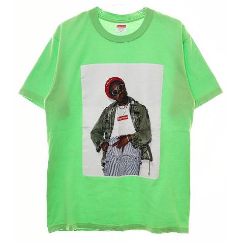【中古】シュプリーム SUPREME 22AW ANDRE 3000 TEE LIME S アンドレ Tシャツ ライム グリーン 半袖 プリント Supreme（シュプリーム） SUPREME 22AW ANDRE 3000 TEE LIME S