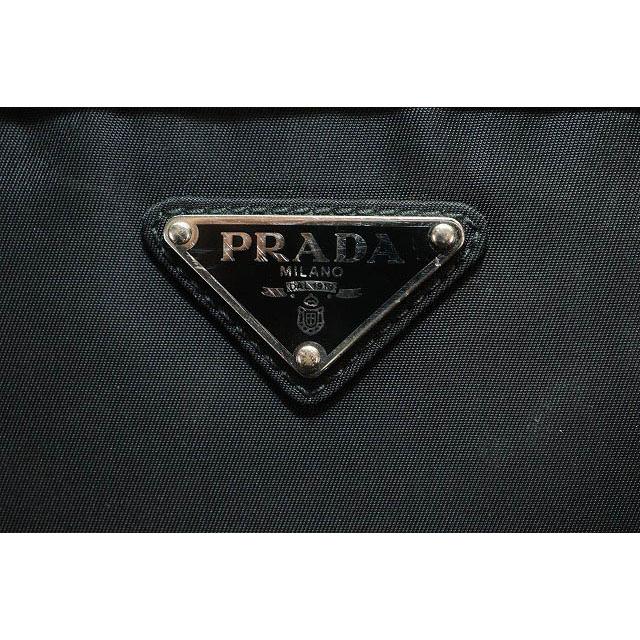 プラダ　ボディバッグ　ナイロン　三角プレート　男女兼用　黒 PRADA（プラダ） ボディバッグ ブラック 2VL005 ウエストバッグ