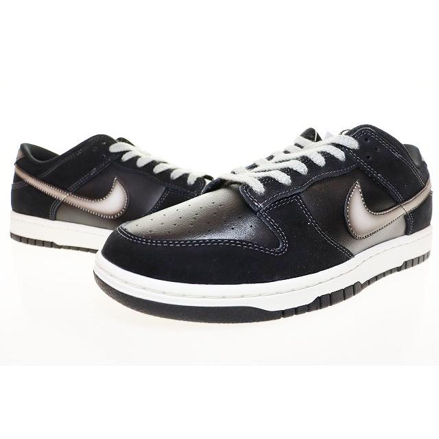 【中古】ナイキ NIKE DUNK LOW RETRO NAS BRUSH BLACK 29cm FD6923-001 ダンク ロー レトロ ナズ ブラシ ▲■250926 NIKE（ナイキ） NIKE DUNK LOW RETRO NAS BRUSH BLACK 29cm FD6923-001
