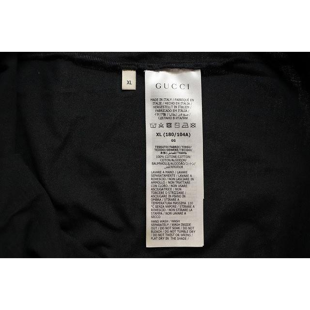 GUCCI（グッチ） ブレード プリント Tシャツ 565806 XJAZY XL ロゴ