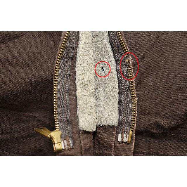 Carhartt カーハート ダックジャケット ボア裏地 J141 メキシコ製 カーハート carhartt シエラジャケット J141 DKB Mサイズ 裏地ボア