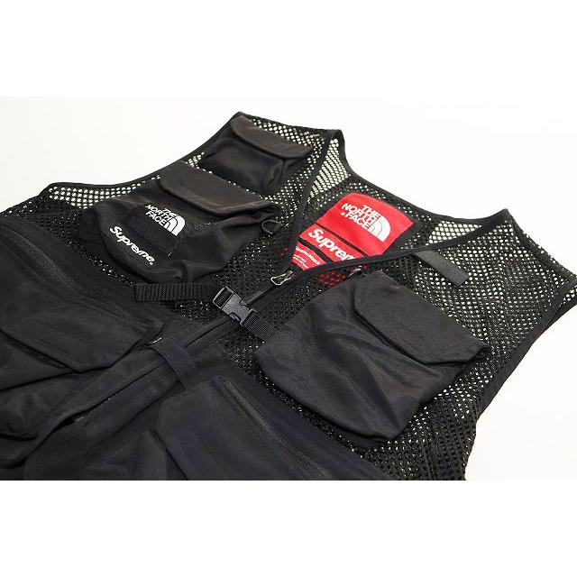 シュプリーム ノースフェイス　カーゴベスト　Mサイズ　ブラック　希少　新品 Supreme（シュプリーム） × THE NORTH FACE CARGO SERIES CARGO VEST