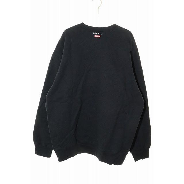 Supreme（シュプリーム） SUPREME 20AW AERIAL CREWNECK BLACK XL 