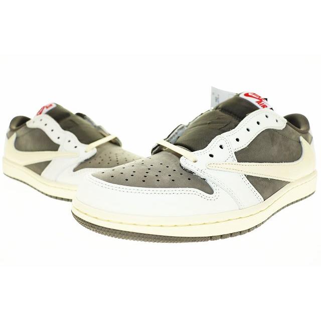 【中古】ナイキ NIKE AIR JORDAN 1 LOW OG SP 2022 28cm REVERSE MOCHA TRAVIS SCOTT DM7866-162 ☆AA★▲■251031 NIKE（ナイキ） NIKE AIR JORDAN 1 LOW OG SP SAIL AND RIDGEROCK 2022