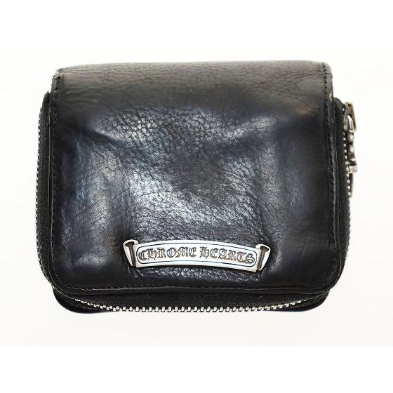 CHROME HEARTS クロムハーツ SQ ZIP BILL スクエアジップビル レザー