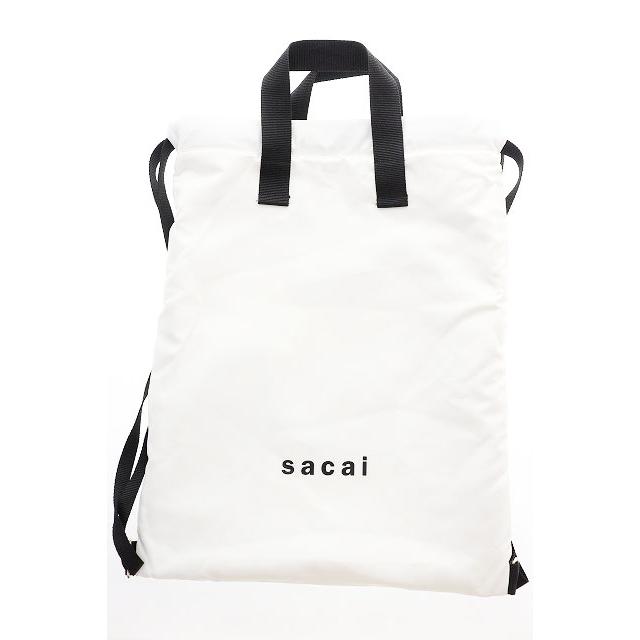 サカイ sacai 22SS リバーシブル ナップサック トートバッグ 巾着