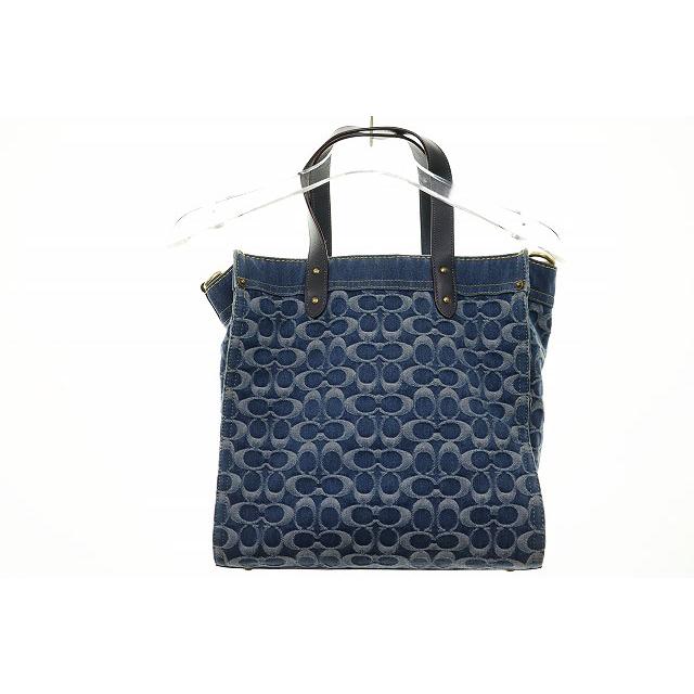 コーチバッグ COACH（コーチ） フィールド トート シグネチャー デニム CA108
