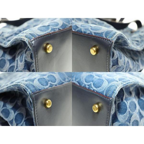 COACH（コーチ） フィールド トート シグネチャー デニム CA108