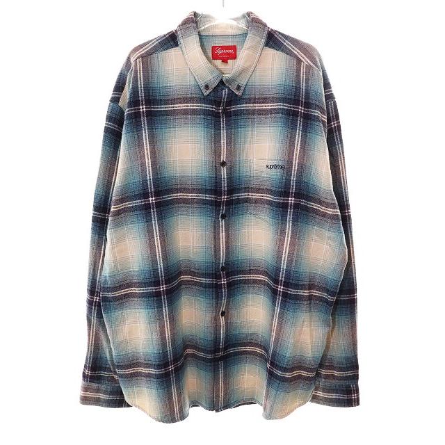 k*d様 Supreme Plaid Flannel Shirt フランネル シ Supreme Plaid Flannel Shirt (FW23) - $138