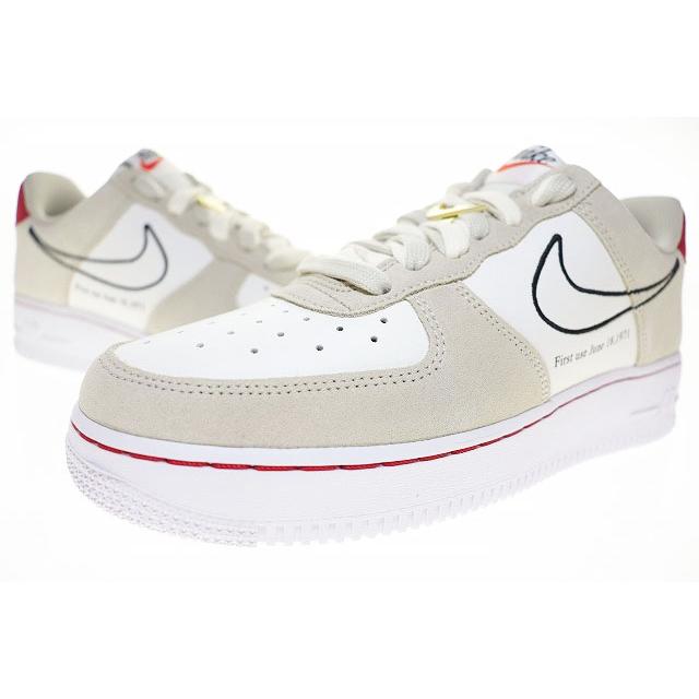 NIKE（ナイキ） NIKE AIR FORCE 1 07 LV8 FIRST USE LIGHT STONE 25cm 