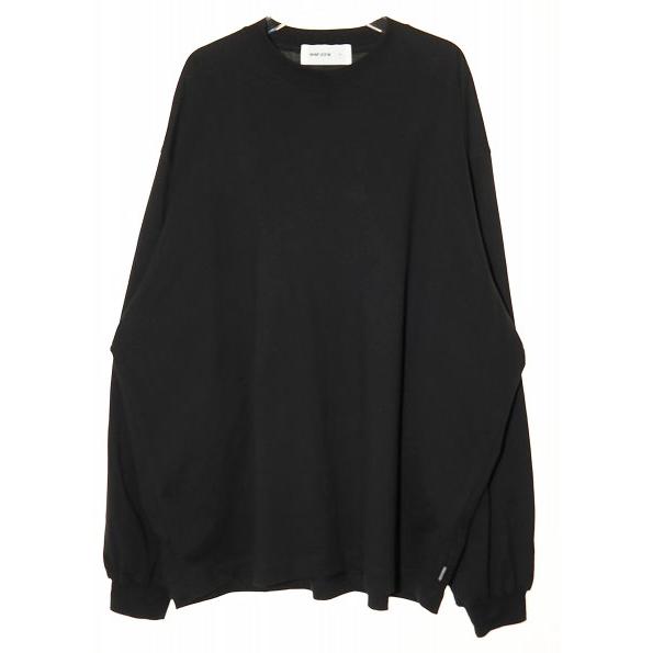 everyone HIGH-GAUGE COTTON LONG SLEEVE TEE SHIRT BLACK XL