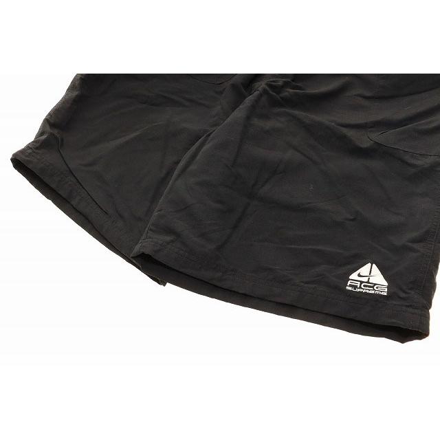 Supreme（シュプリーム） × NIKE ACG 22AW NYLON TRAIL SHORT BLACK XL