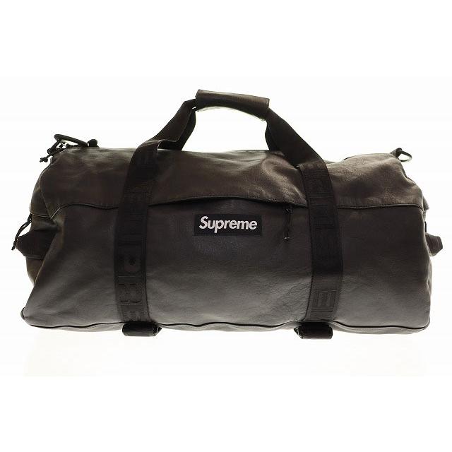 Supreme（シュプリーム） SUPREME 23AW LEATHER LARGE DUFFLE BAG 
