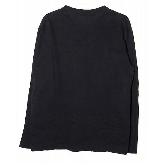 L正規品PLAY COMME DES GARÇONS 黒ロングスリーブTシャツ コムデギャルソン COMME des GARCONS PLAY LONG SLEEVE TEE BLACK M AZ
