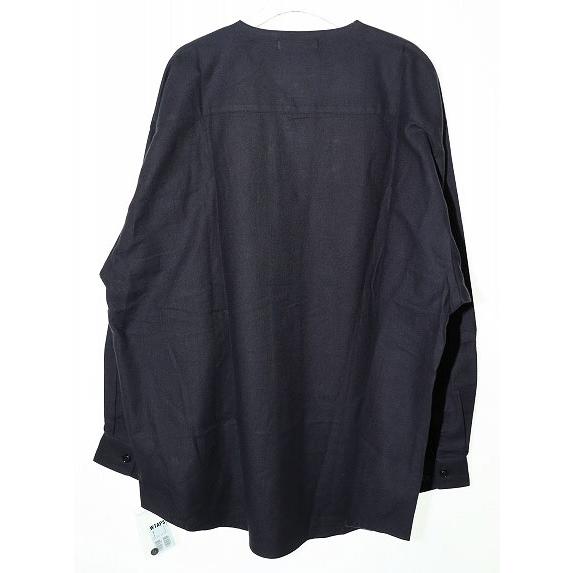 ダブルタップス WTAPS LEAGUE 02 LS COTTON TWILL BLACK SIZE 04