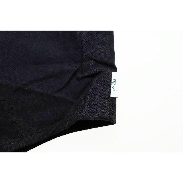 ダブルタップス WTAPS LEAGUE 02 LS COTTON TWILL BLACK SIZE 04