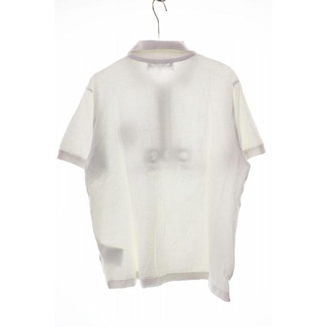 コムデギャルソン COMME des GARCONS CDG PLAY POLO WHITE M SZ-T003