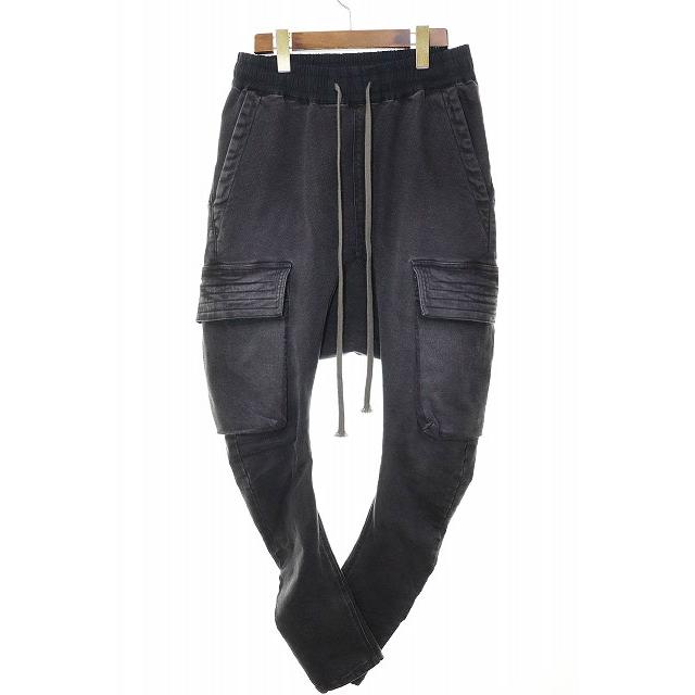 A.F ARTEFACT BLACK DENIM CARGO SARROUEL SKINNY PANTS SIZE2