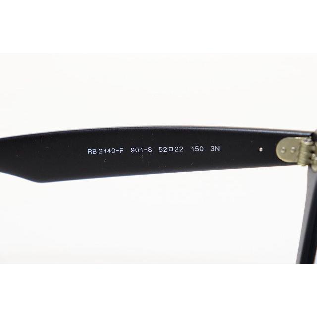 レイバン RAY BAN WAYFARER CLASSIC BLACK 52□20 RB2140F ウェイ